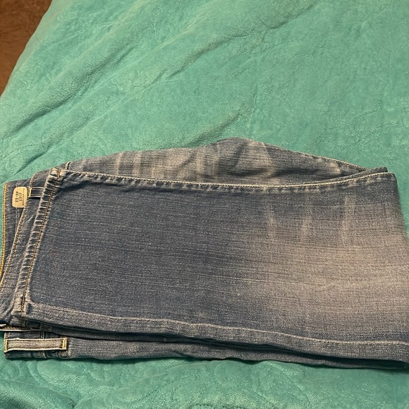 AG Adriano Goldschmied EX-BF CROP BOYFRIEND Women's size 28 Jeans Distressed USA - Picture 8 of 11